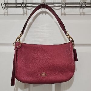 Coach Sutton Leather Crossbody Or Shoulder Bag - Rose